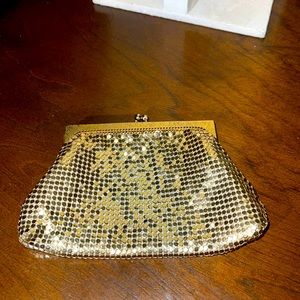 Whiting & Davis small Evening pouc/wallet vintage